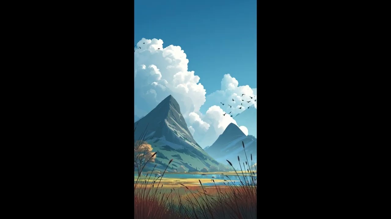 MOUNTAINS BIRDS FLY 14