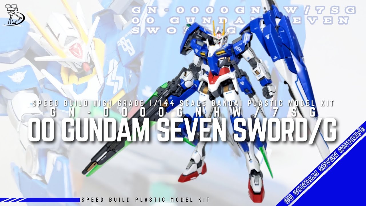 Speed Build | High Grade 1/144 00 Gundam Seven Sword/G | Bandai