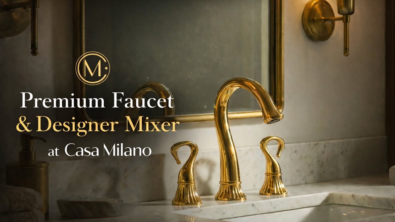 Azhar Sajan Introduces Designer Mixers | Premium Faucet Collection at Casa Milano