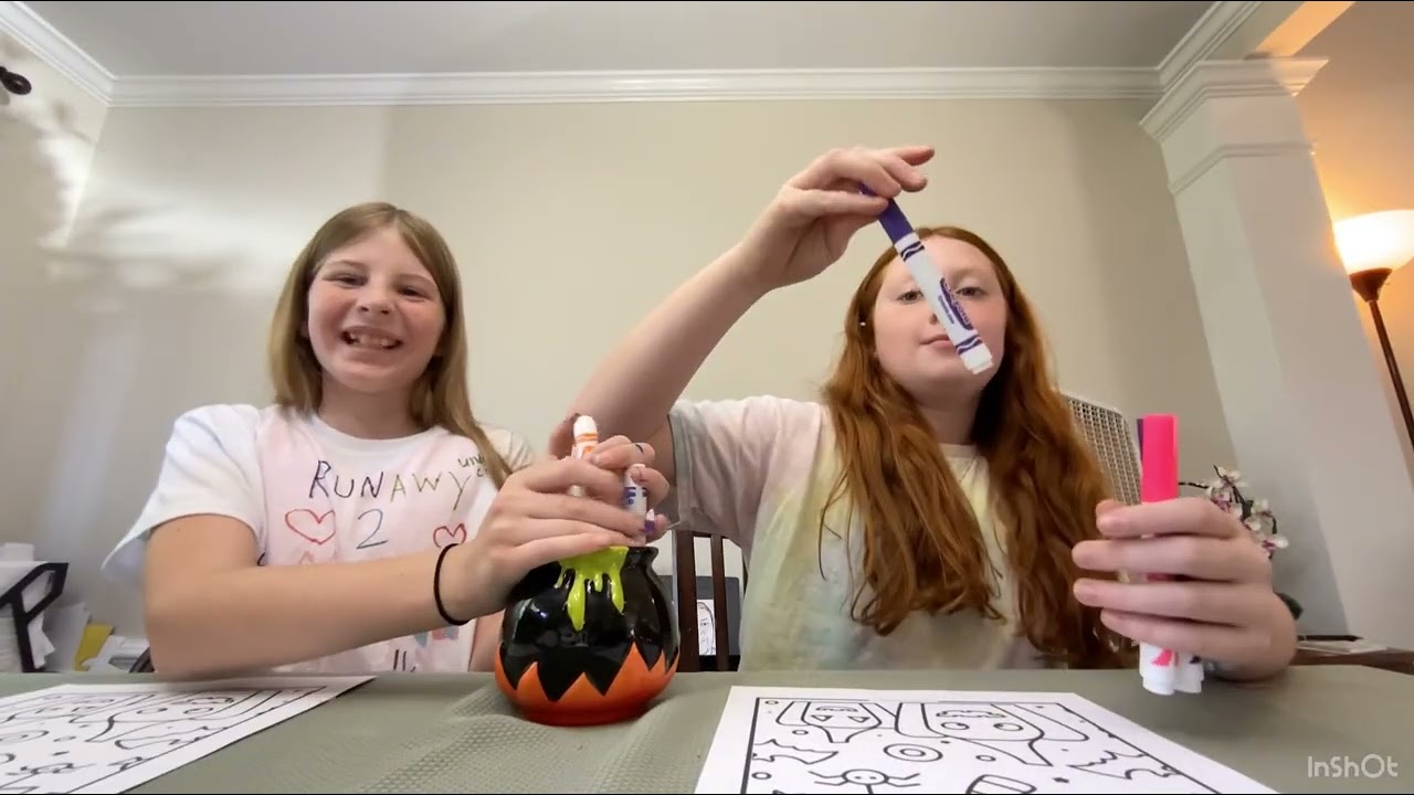 3 MARKER CHALLENGE (HALLOWEEN EDITION) 🎃