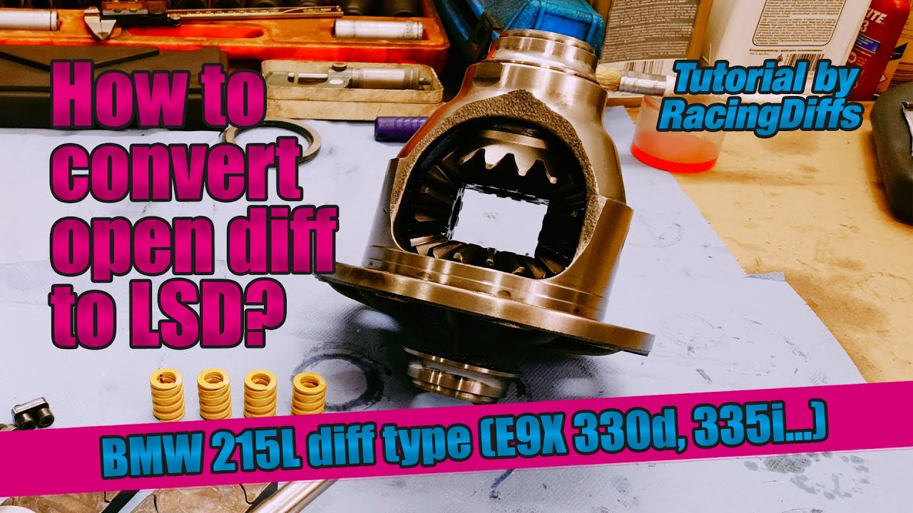 BMW E90/E92 (330d, 335d, 335i) LSD retrofit | Install guide by RacingDiffs