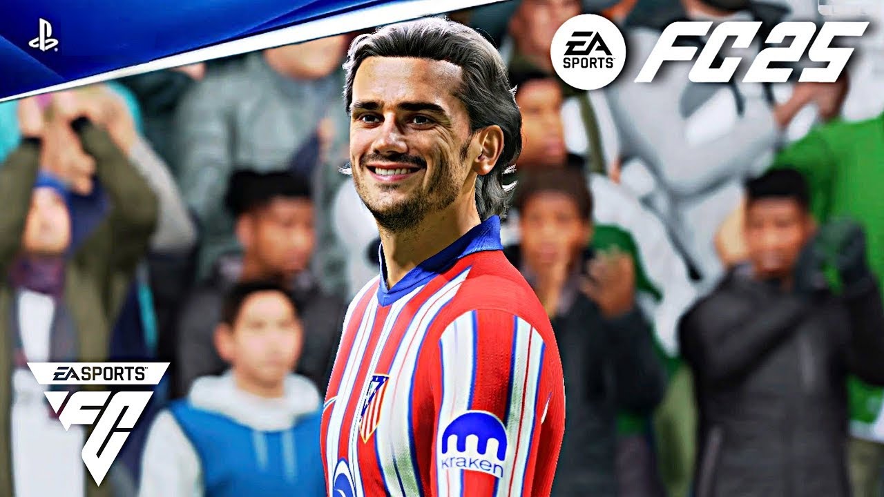 FC 25 Atletico madrid vs Barnn champions league match gameplay ps4™ || Match 05