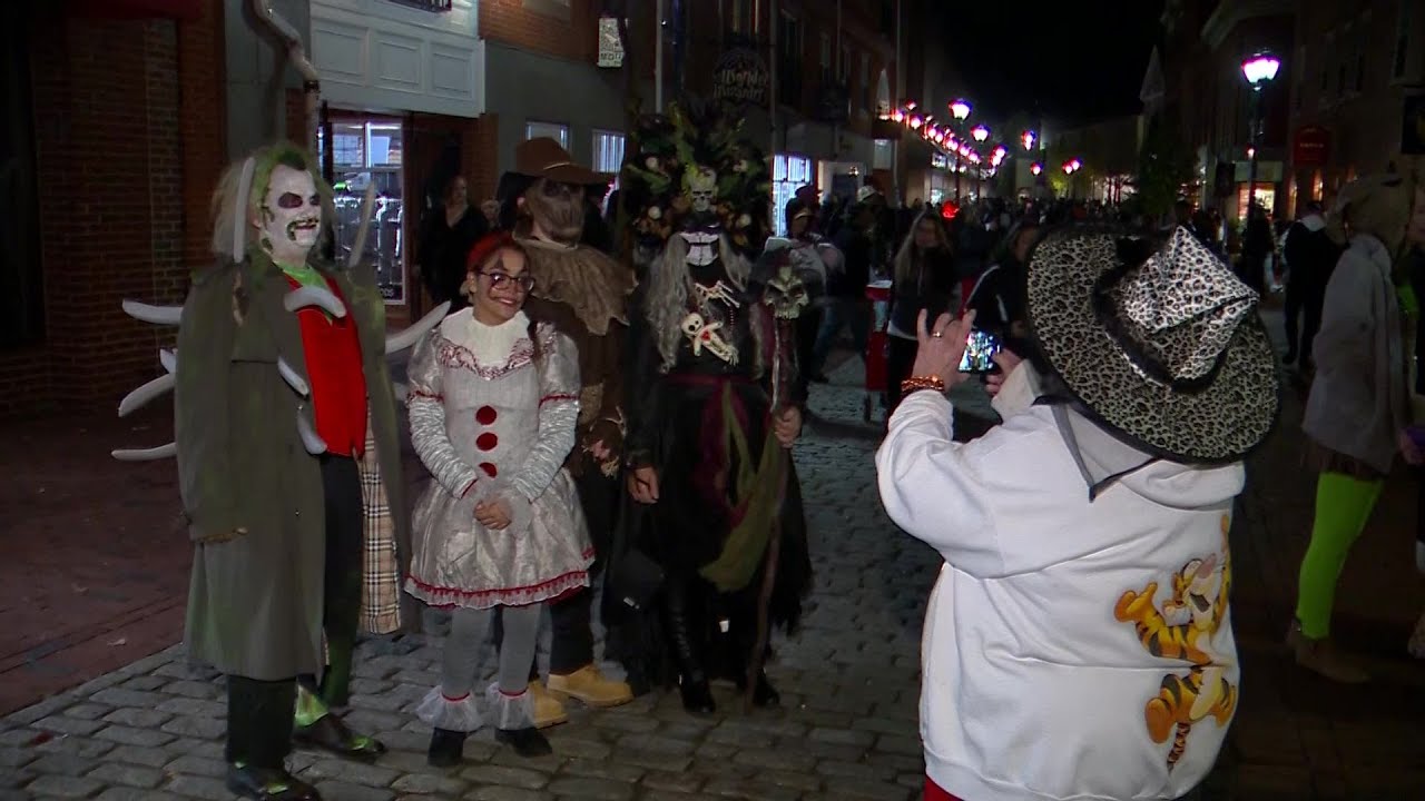 What Salem, Massachusetts looks like the Friday before Halloween
