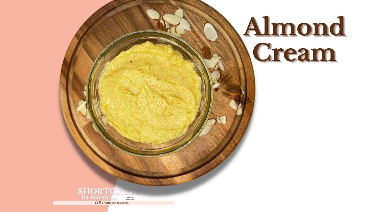 ALMOND CREAM RECIPE | This is the easiest baked fruit tart filling