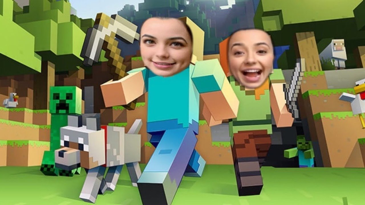 Playing Minecraft!