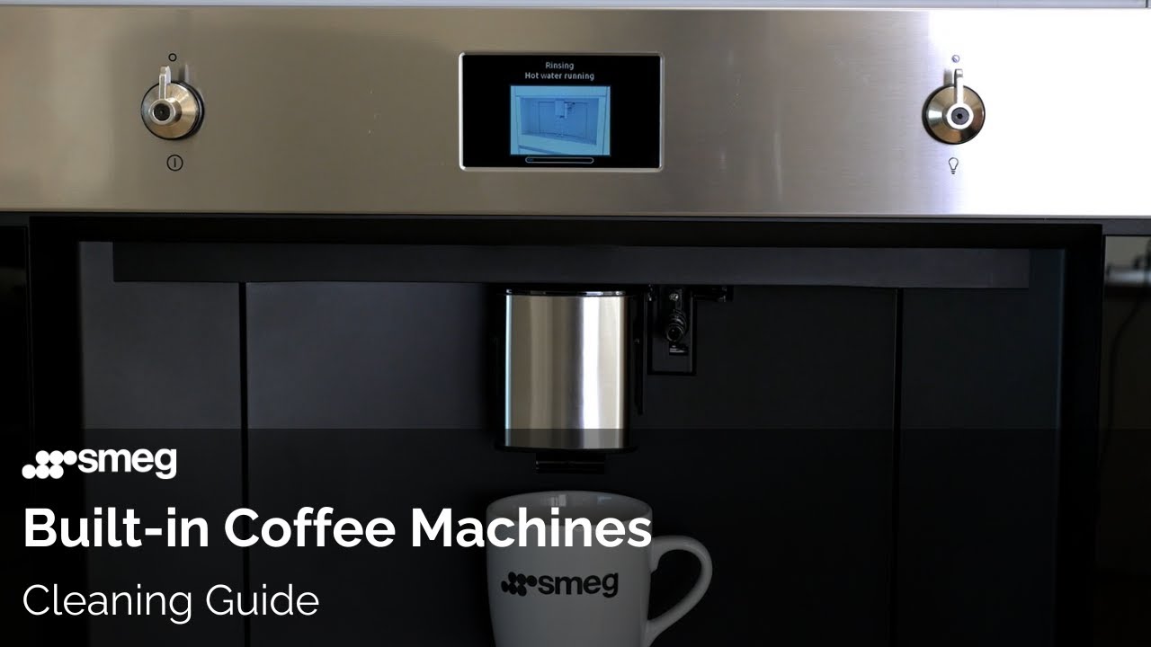How to Clean your Coffee Machine | Smeg Built-in Coffee Machines