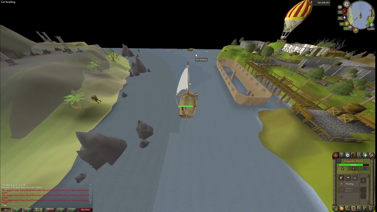 Oldschool Runescape | Catherby Coconut Delivery Port Task | Sailing Skill