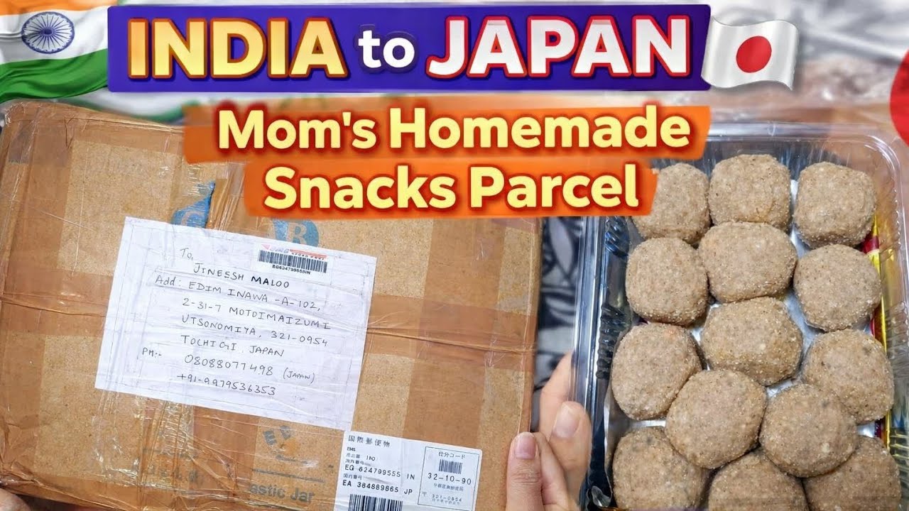 India to Japan 🇮🇳➡️🇯🇵 | Parcel