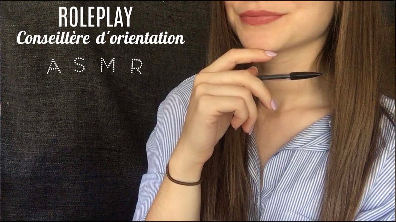 ASMR FR - RP Conseillère d'orientation 🌸 (clavier, whispering, crayon..)