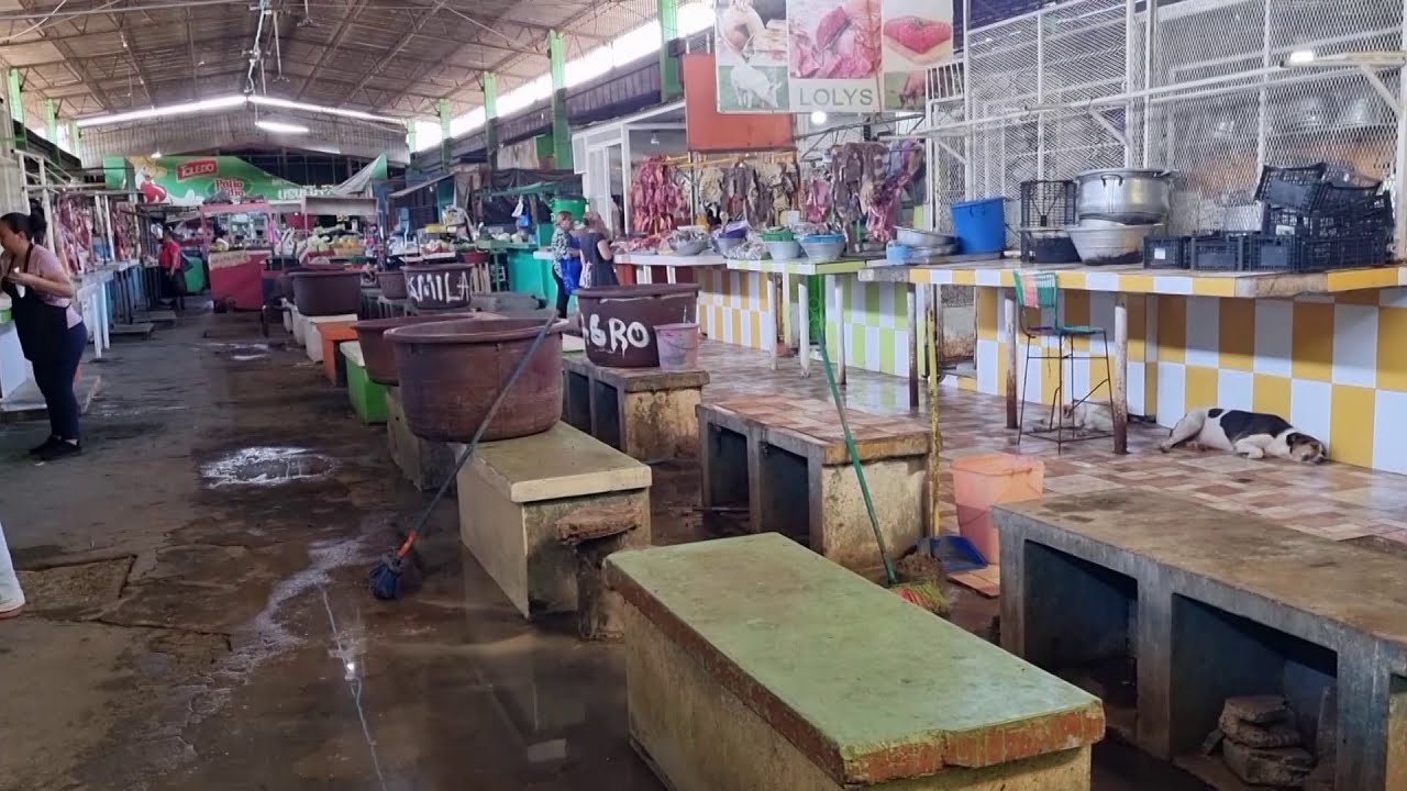 Daños en mercado de Usulután