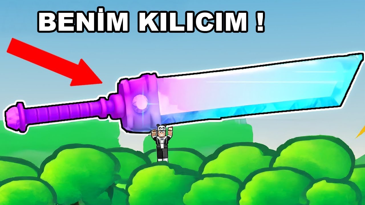 EN GÜÇLÜ KILICI ALDIM! Ağaç Kesme Oyunu - Roblox