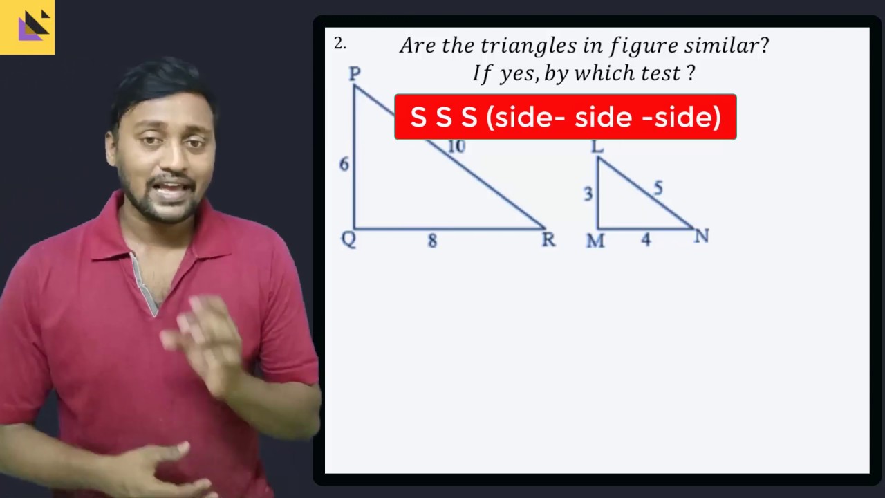 Similarity | Practice Set 1.3 | SSC | Geometry