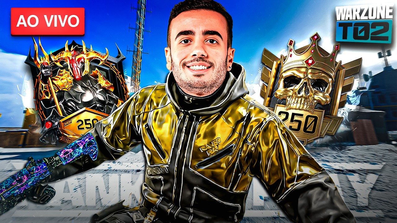 🔴 WARZONE: RANKED BUSCANDO O TOP250 NO PS5