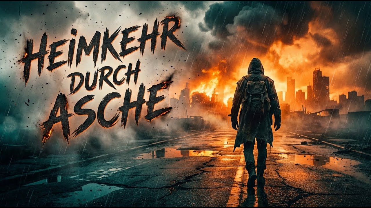 HEIMKEHR DURCH ASCHE | Postapokalypse Hörbuch | Überleben & Heimweg