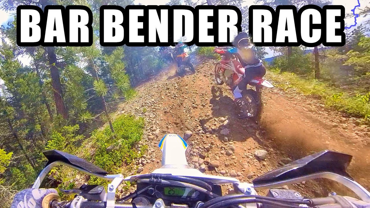 BAR BENDER RACE HIGHLIGHTS PNWMA, Hard for Me Enduro, DirtBike Single Track Canadian Riding S2E13