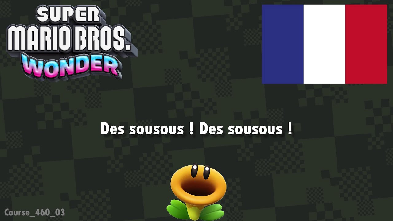 Super Mario Bros. Wonder : Comparaison - Doublage Français et Québécois
