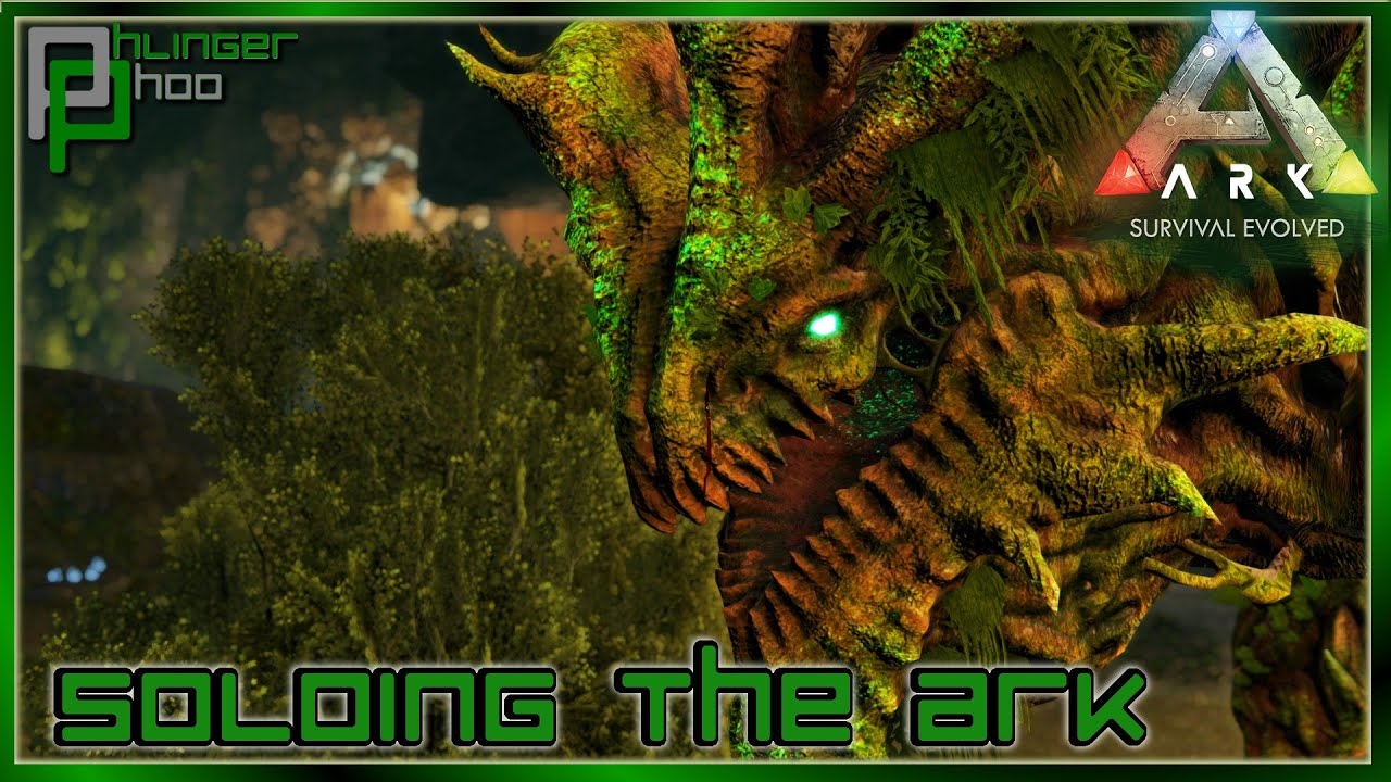 FOREST TITAN TAMING AND GETTING STOMPED ON! Soloing the Ark S5E202
