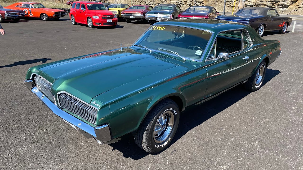 Test Drive 1967 Mercury Cougar XR7 SOLD $21,900 Maple Motors #968