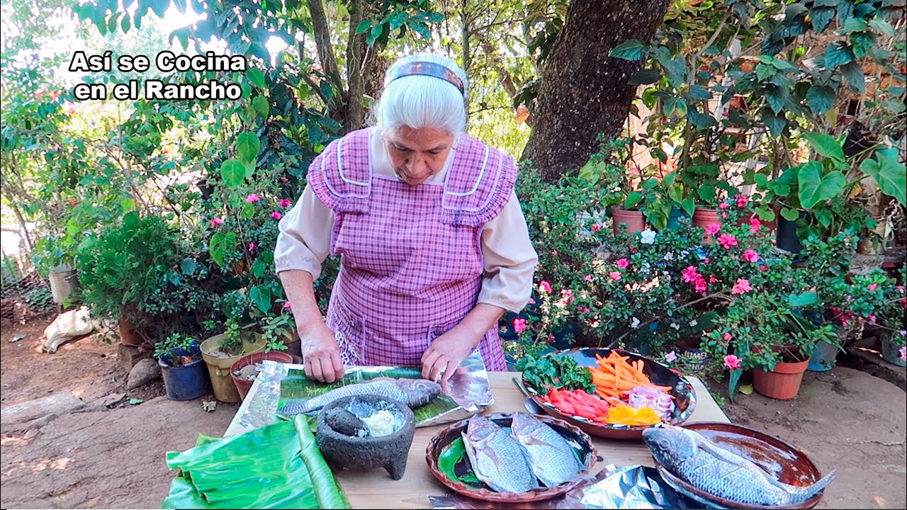PESCADO A Las Brasas Así se Cocina en el Rancho