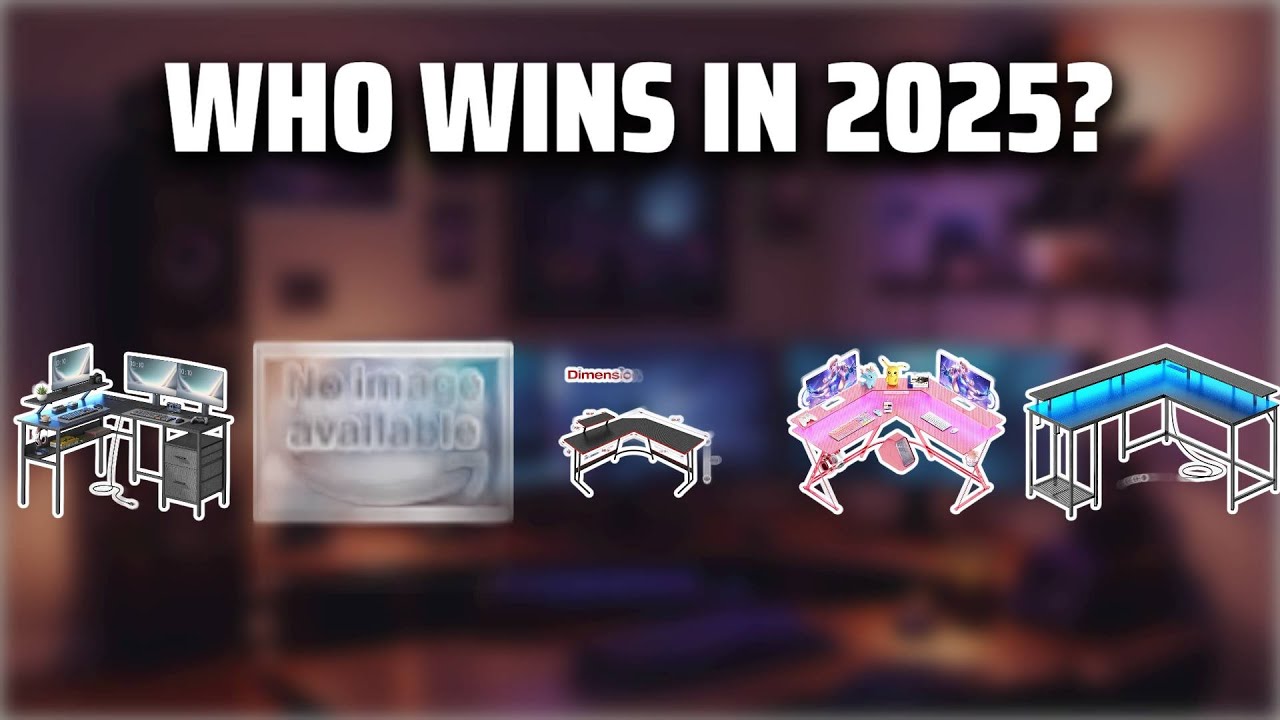 The Top 5 Best L Shaped Gaming Desk in 2025 - Must Watch Before Buying!