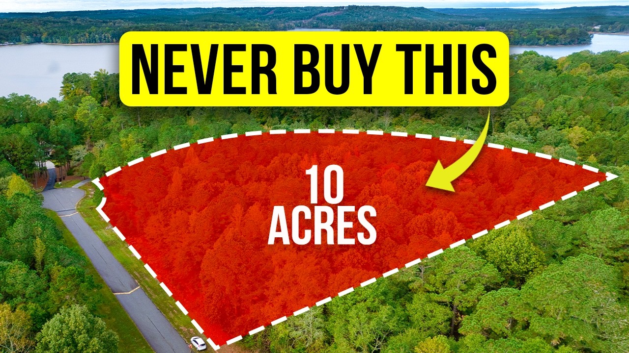 11 MISTAKES When Buying Land