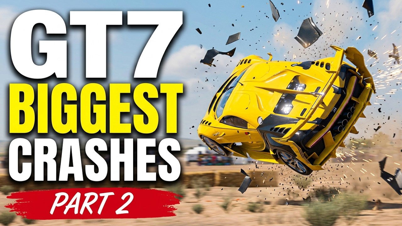 Gran Turismo 7 Biggest Crashes part 2