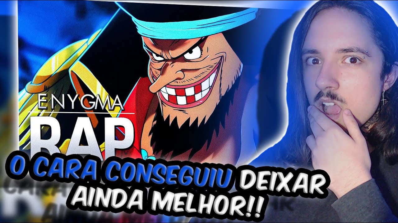 (MELHOR AINDA!) REAGINDO ao A Própria Escuridão | Barba Negra (One Piece) | Enygma [REMAKE] // REACT