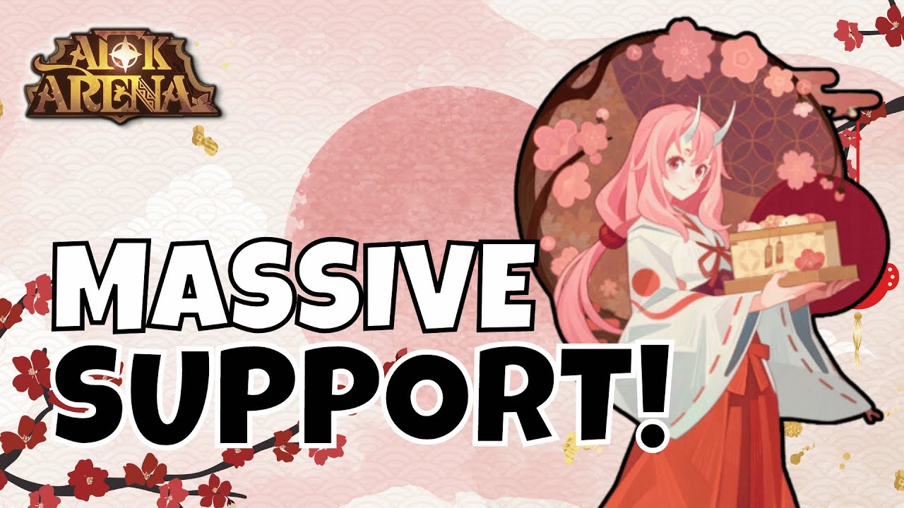 SHUNA - MIKO PRINCESS SKILLS AND ABILITIES! [FURRY HIPPO AFK ARENA]