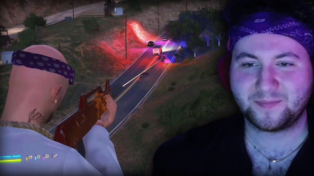Gio Hits the PD Gun Transport With CG and Steals the Guns!  | Prodigy RP | GTA RP