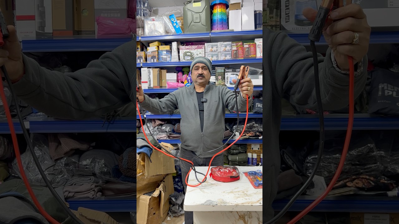 Portable Jump Starter | Car & Bike Battery Booster | Vinayaka Sales 🔥