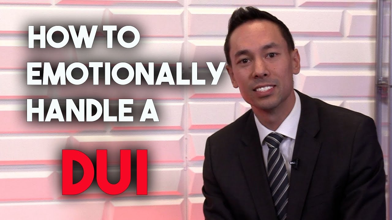 How to Emotionally Handle a DUI - Las Vegas Criminal Lawyer Thomas Moskal