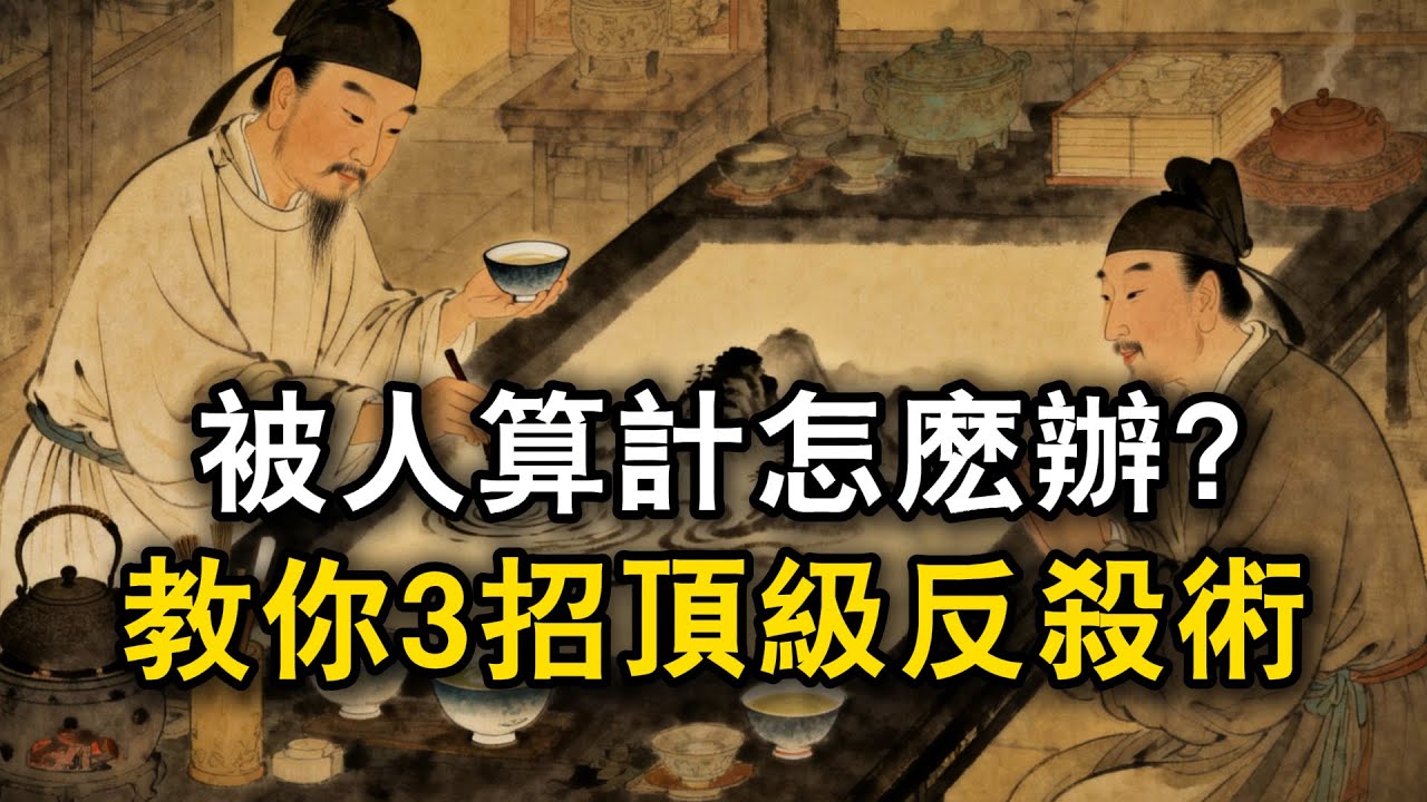 被人算計怎麽辦？教你3招頂級反殺術#观人识人 #识人术 #强者思維 #認知 #自我提升 #認知覺醒 #爲人處世