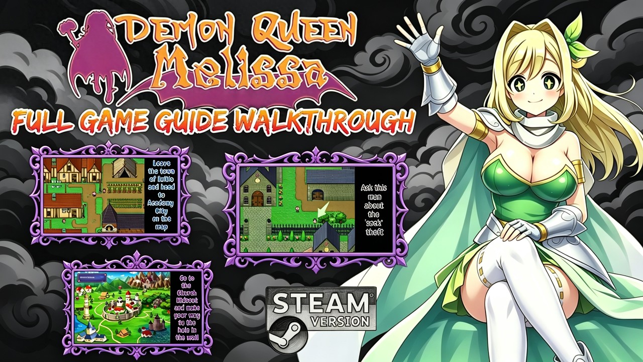 DEMON QUEEN MELISSA - GUIDE / WALKTHROUGH