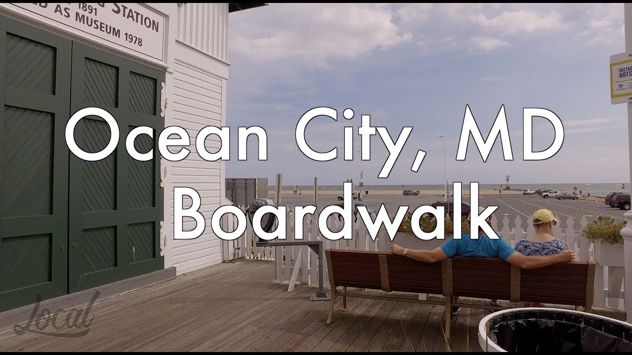 Ocean City, MD Boardwalk - 4k Walking Tour - Sept. 2019