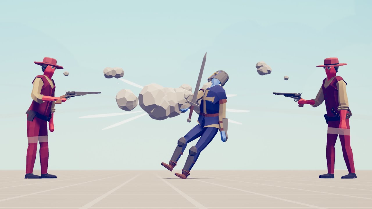 2x QUICK DRAW vs EVERY UNIT - Totally Accurate Battle Simulator TABS