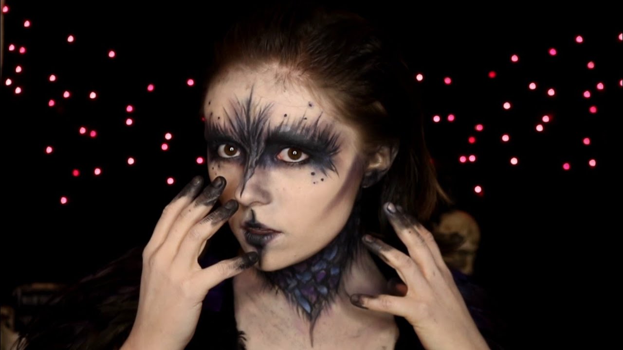 Raven Witch Makeup Tutorial
