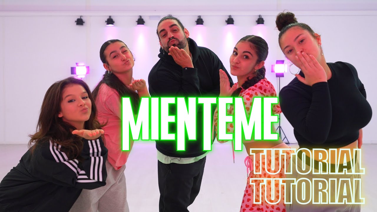 TUTORIAL Alee Luque |  TINI, Maria Becerra - Miénteme (Official Video)