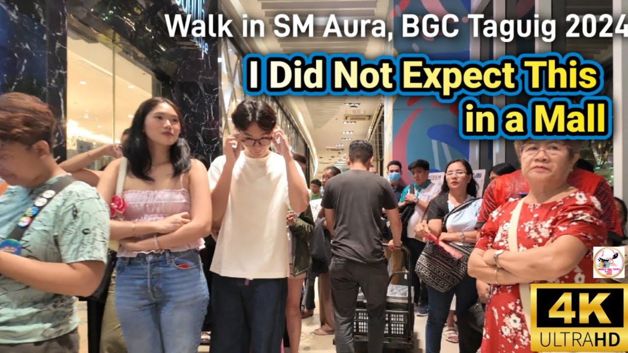 I CAN'T BELIEVE THIS IS in METRO MANILA | Walk in BGC SM AURA 2024