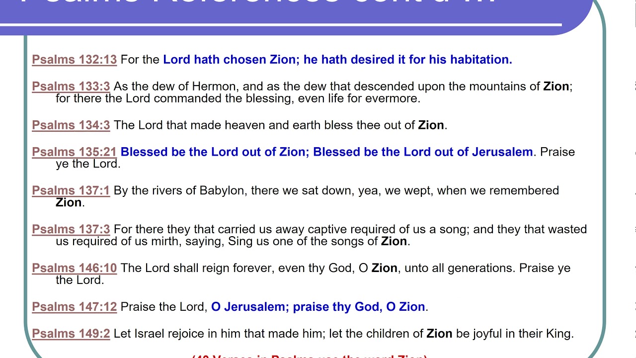Zion ~ Part 3