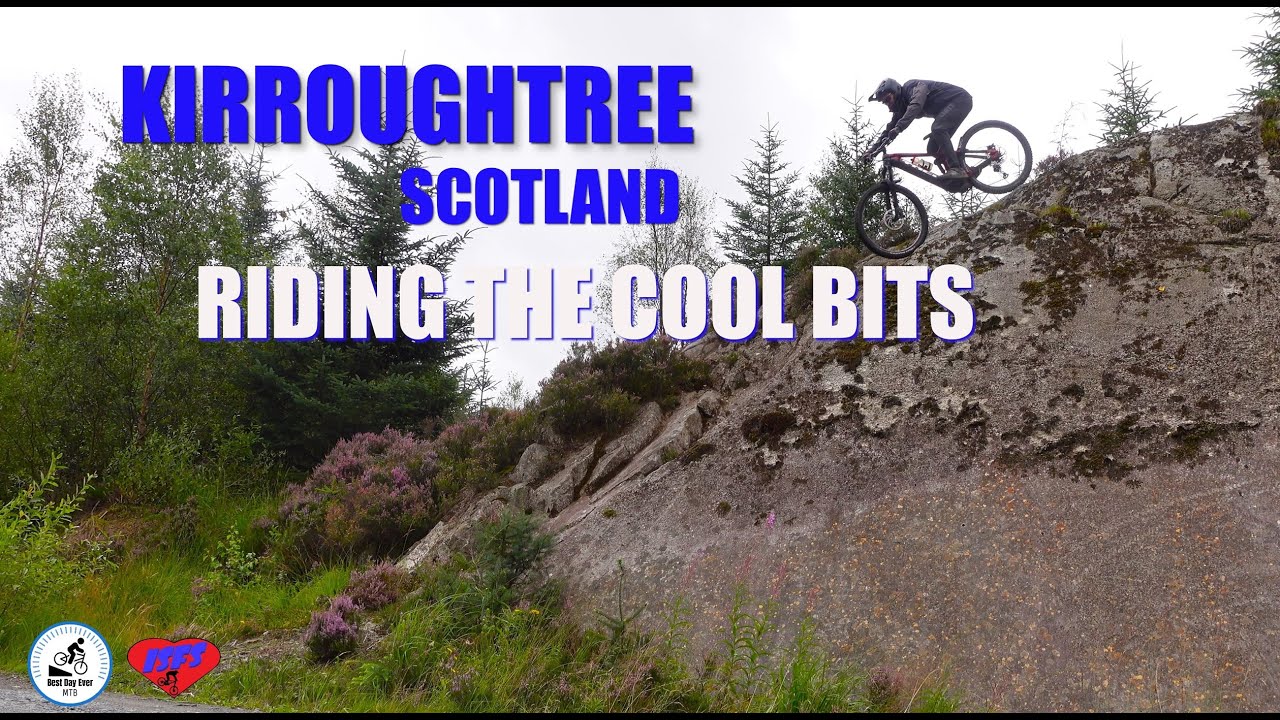 Kirroughtree Scotland. Riding the COOL bits.