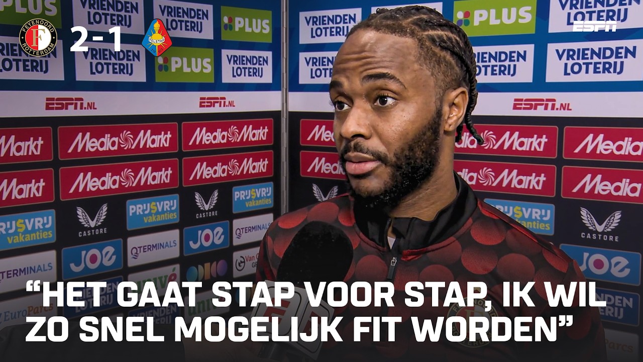 🆕 Raheem Sterling BLIJ MET DEBUUT voor Feyenoord 🙌 | Interview