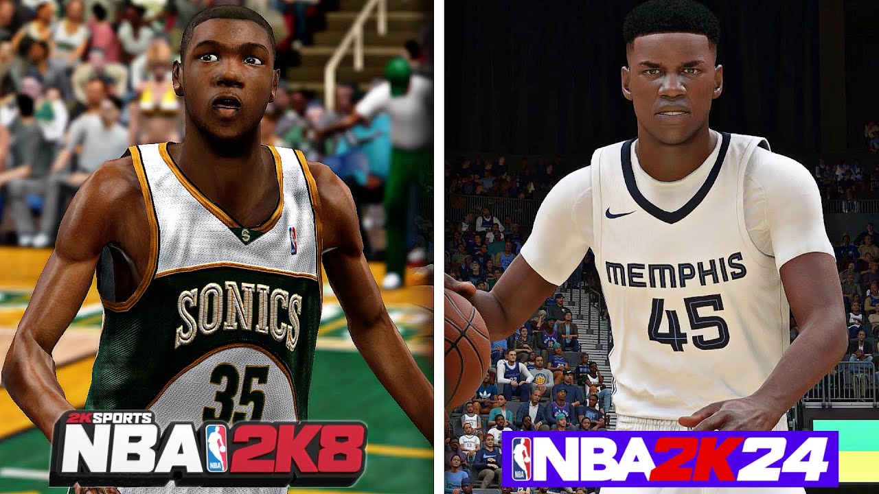 Выиграйте игру, используя самого молодого игрока в КАЖДОЙ NBA 2K!