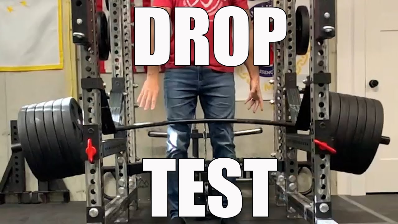 REP Fitness Safety Strap Drop Test