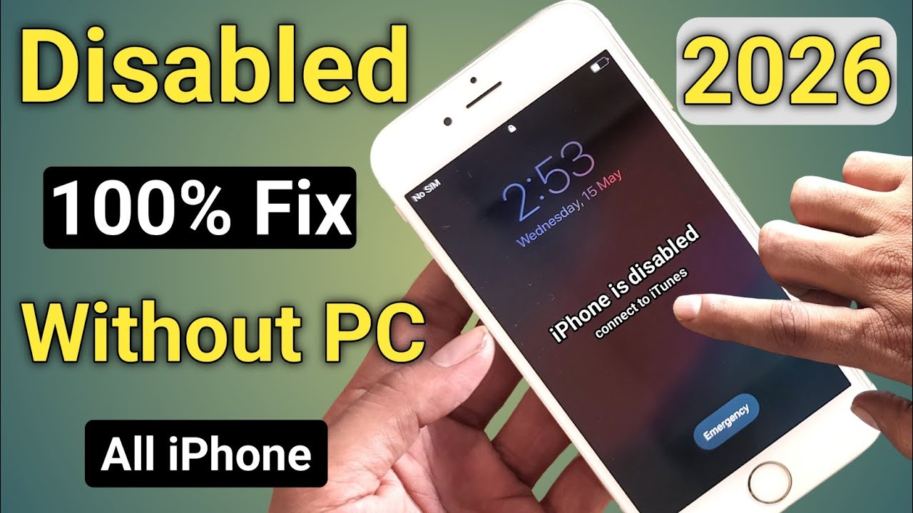 iphone is disabled contact to itunes fix | iphone is disabled contact to itunes without computer
