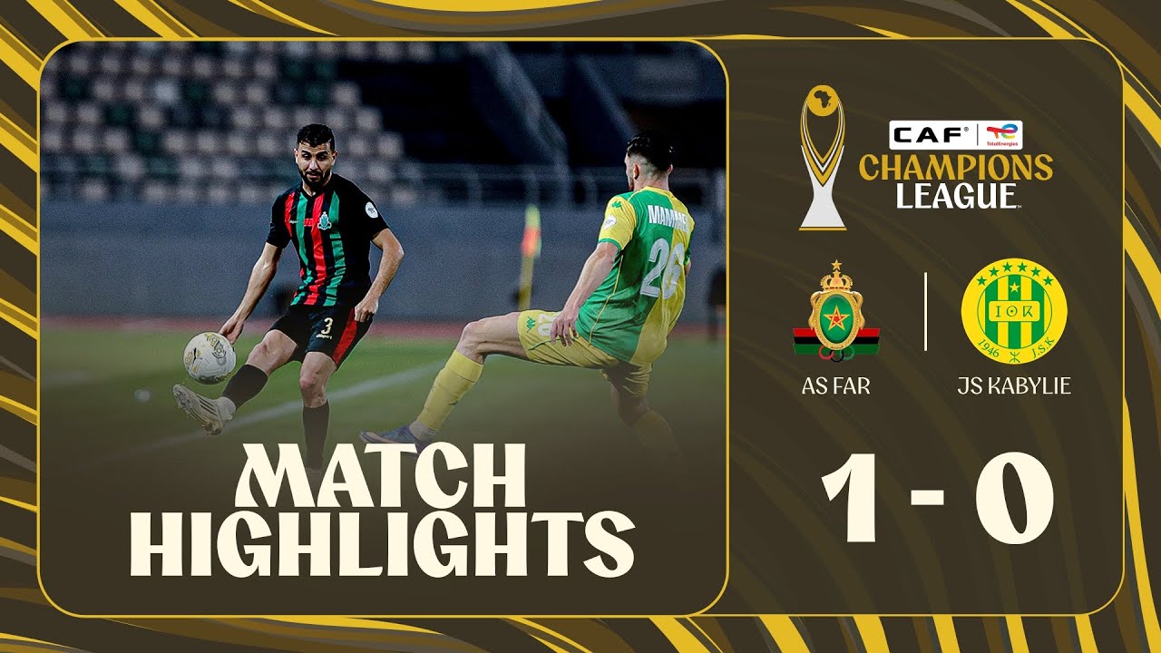 HIGHLIGHTS | AS FAR 🆚 JS Kabylie | Matchday 4 | 2025-26 