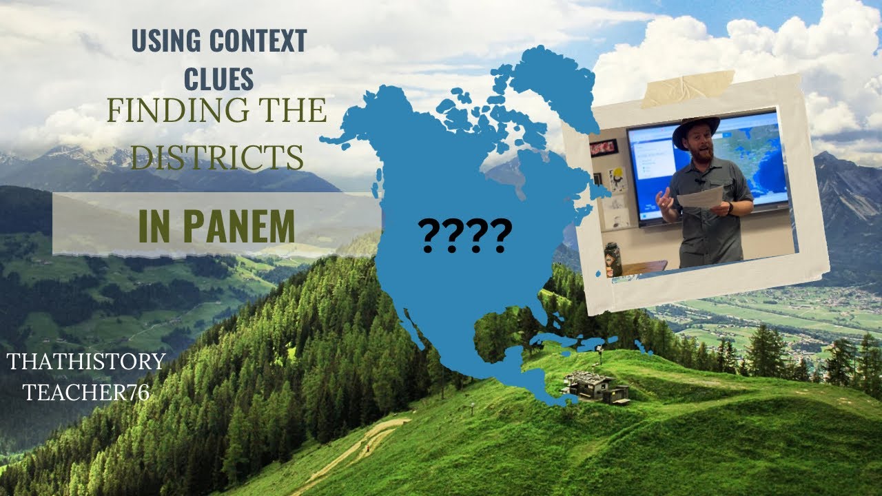 Mapping Hunger Games Panem Using Clues