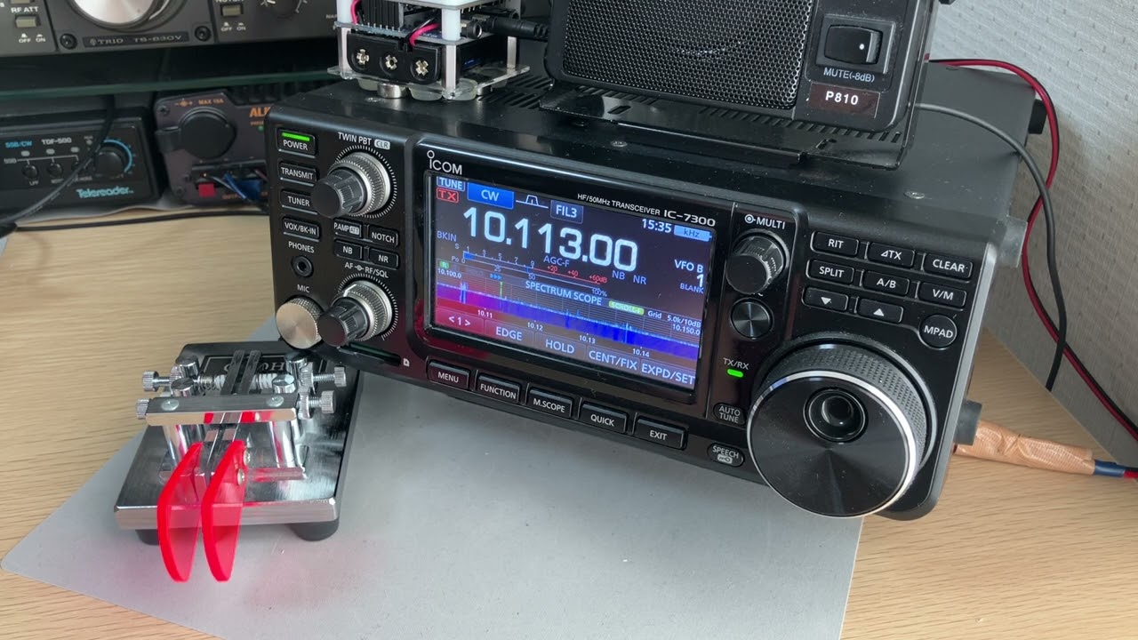 JA0KSBとの和文モールスによる交信