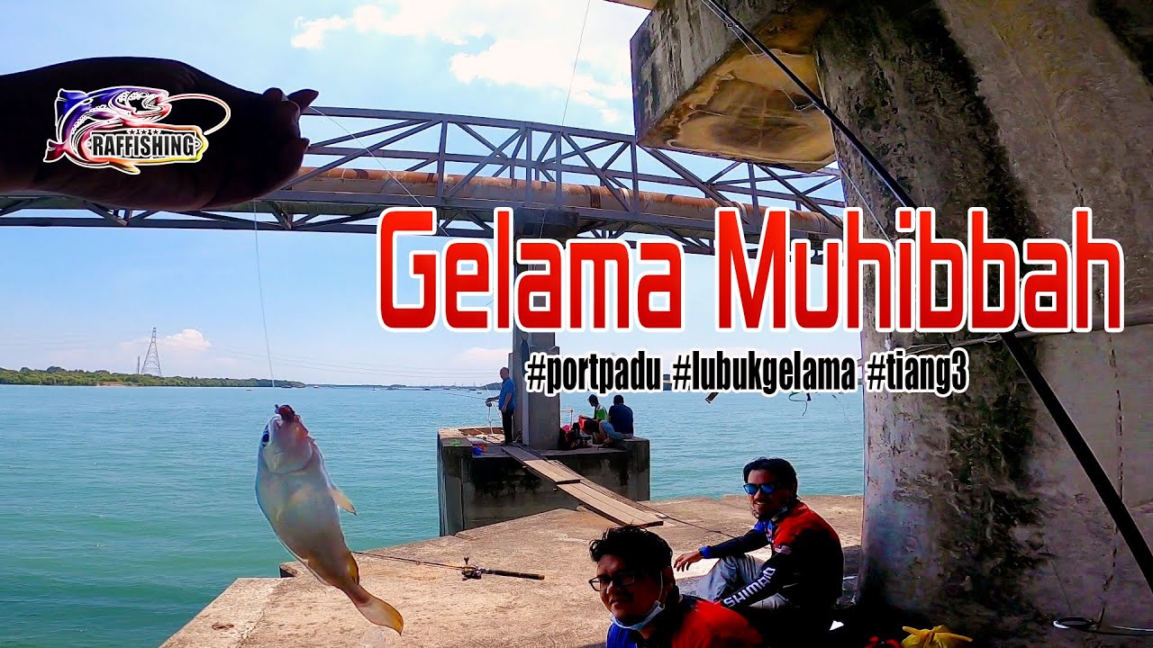 Memancing di Jambatan Muhibbah, Pulau Indah, Port Klang, Selangor episod 2