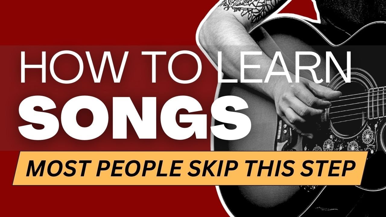 BEFORE You Learn Any SONG On Guitar… Do THIS