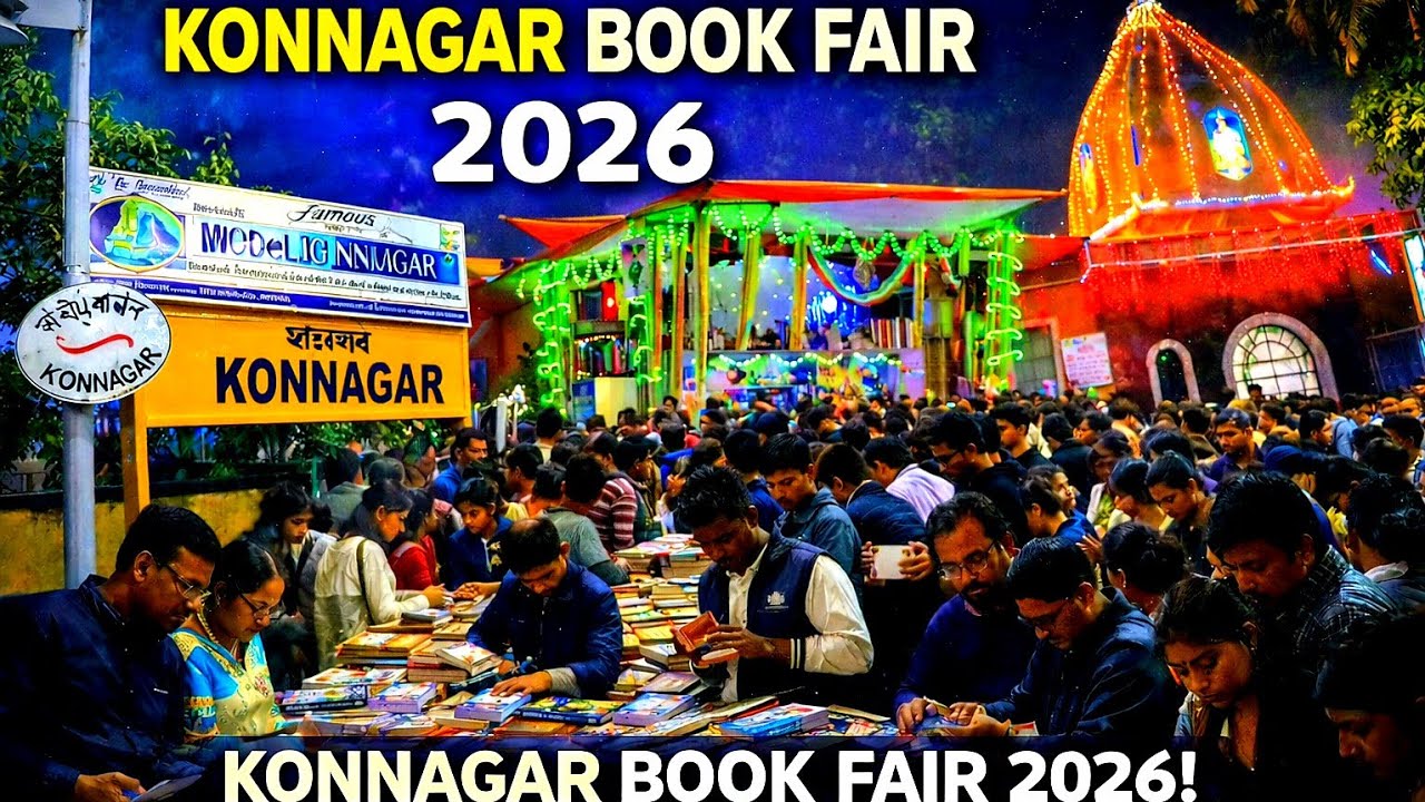 Konnagar book fair 2026| Abhijit chatterjee vlog 